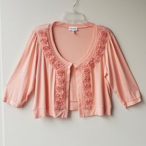City Chic Crop Cardigan